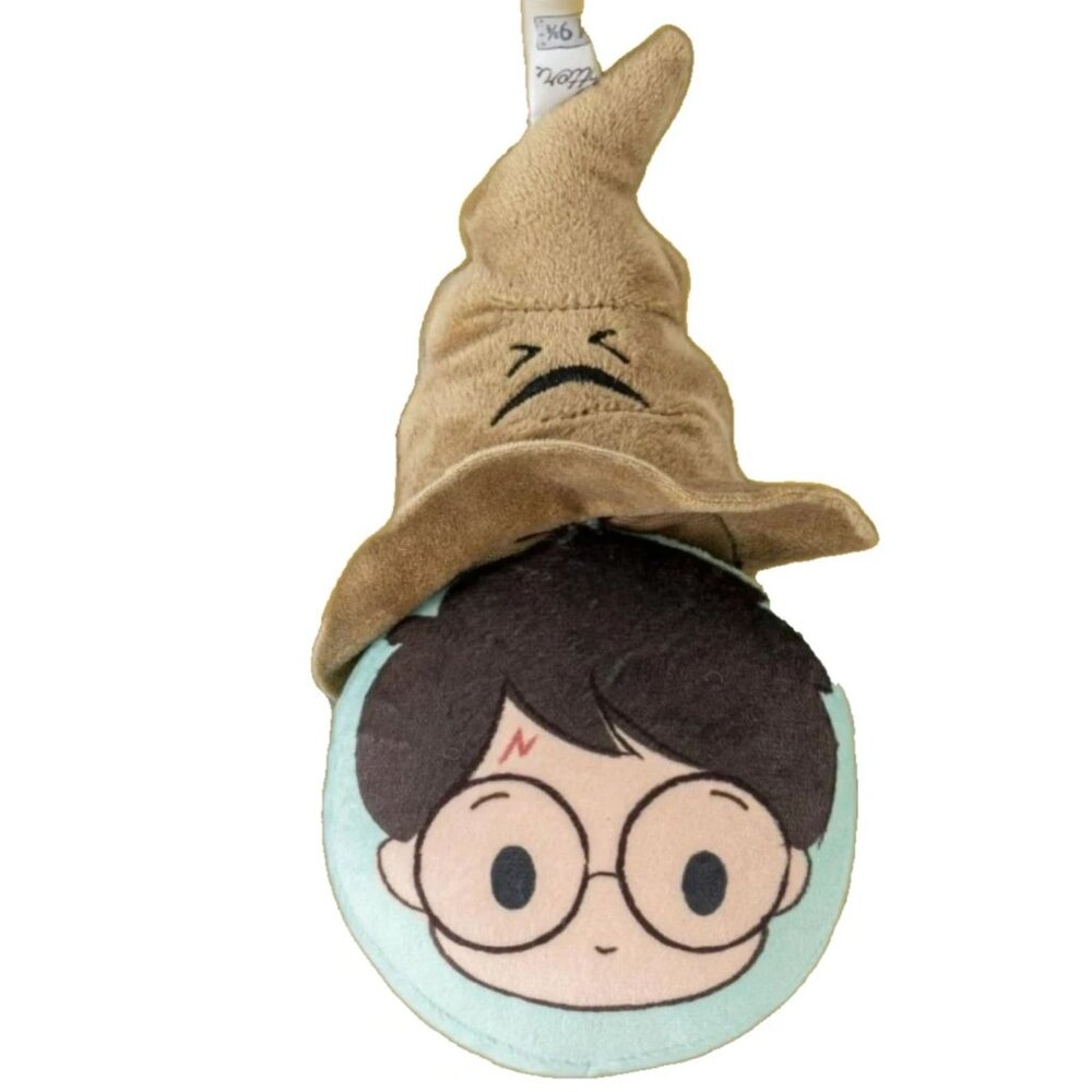 HARRY POTTER Sorting Hat On The Go Mirror Plush Baby Crinkle Toy NEW